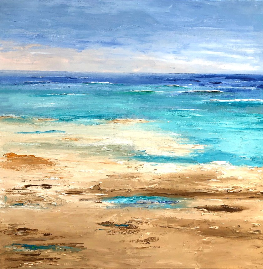 Shoreline - oil on canvas 24" x 24"